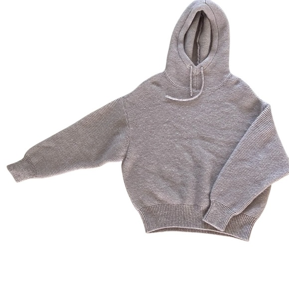 Closed Alpaca/Wool blend hoodie sweater size S ,New no tag in light purple/gray - Picture 1 of 4